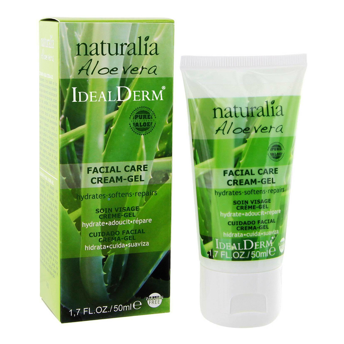 Naturalia Aloe Vera nawilżający krem do twarzy 50ml