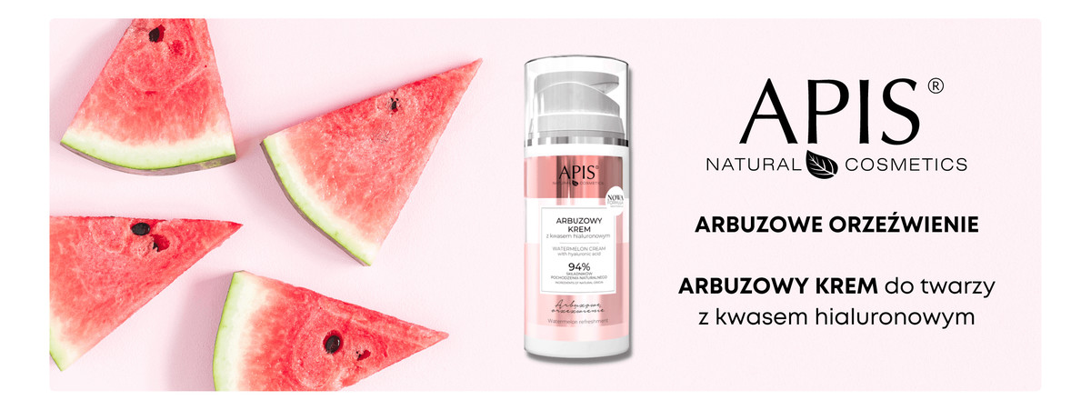 Krem do twarzy nawilżający z arbuzem i kwasem hialuronowym