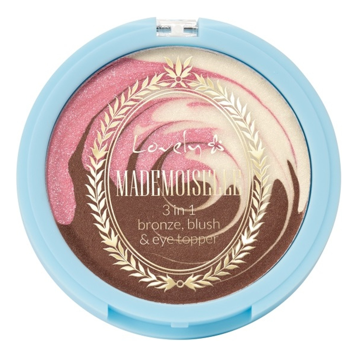 Lovely Mademoiselle 3in1 Bronze Blush Eye Topper Kremowy bronzer róż i topper do powiek 6g