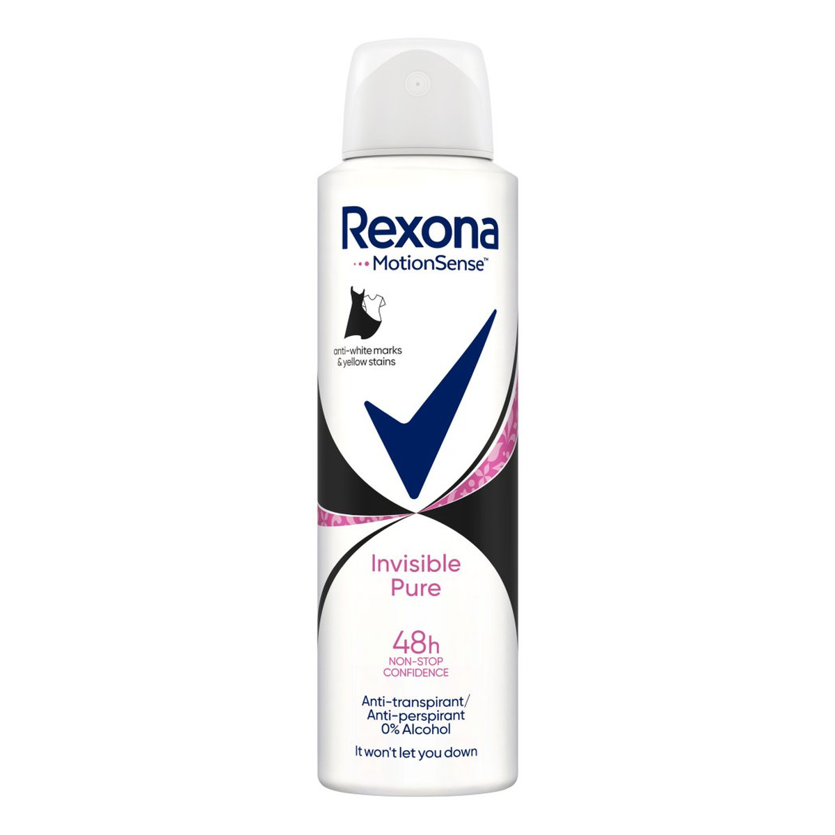 Rexona Motion Sense Woman Dezodorant spray Invisible Pure 150ml