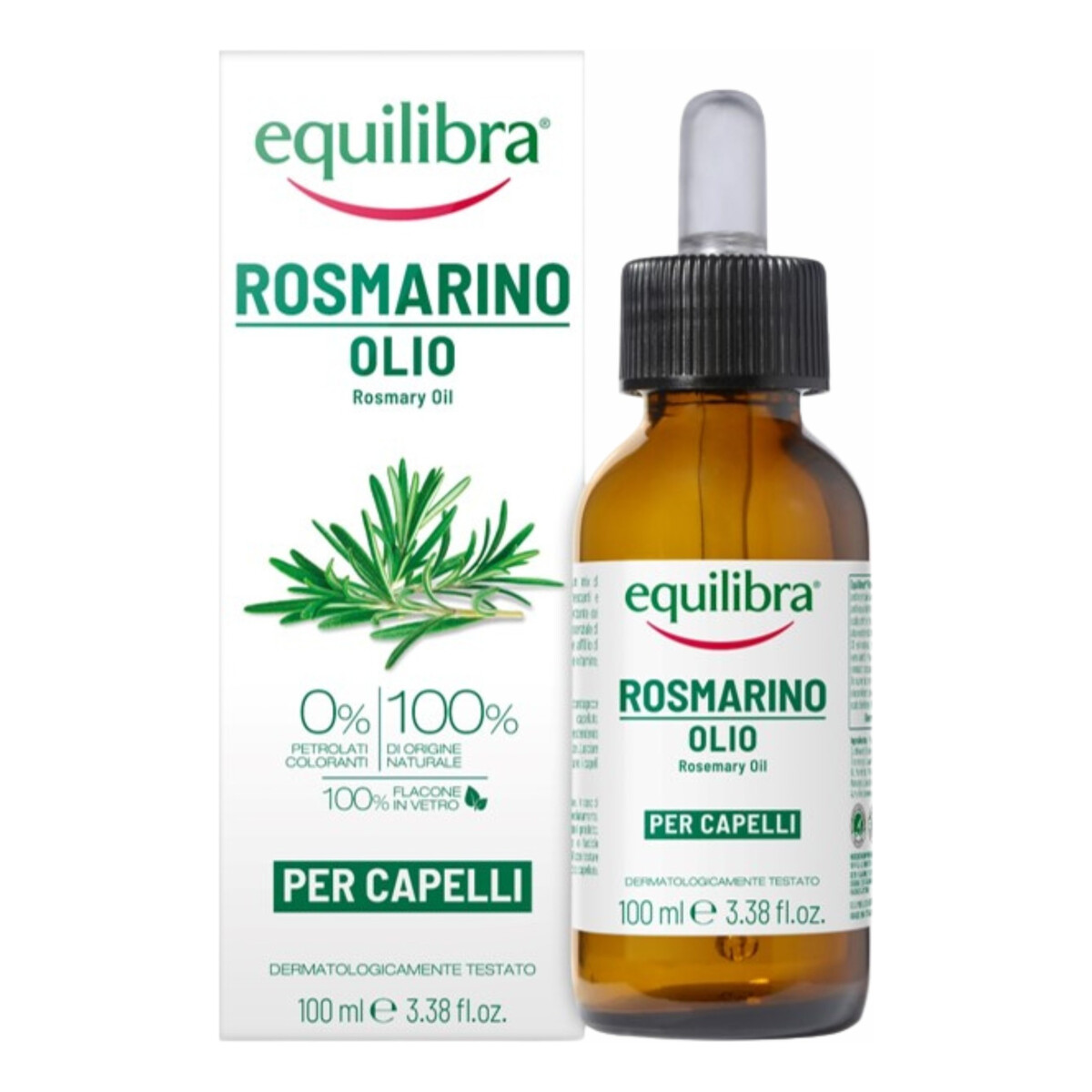 Equilibra Rozmarino Olejek rozmarynowy do skóry głowy i włosów 100ml