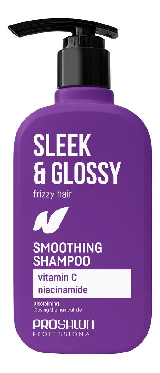 Sleek & Glossy Wygładzający szampon do włosów