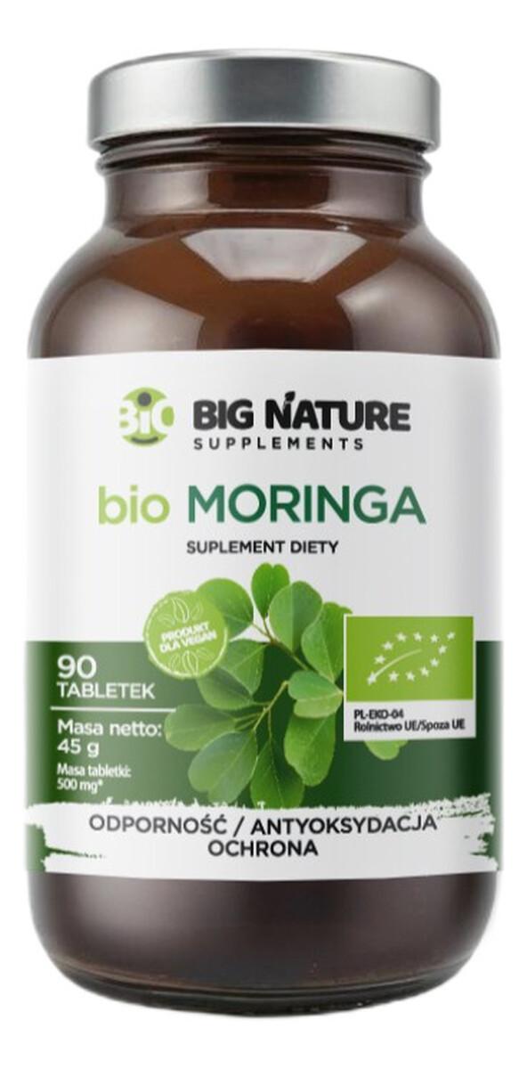 Bio moringa suplement diety 90 tabletek