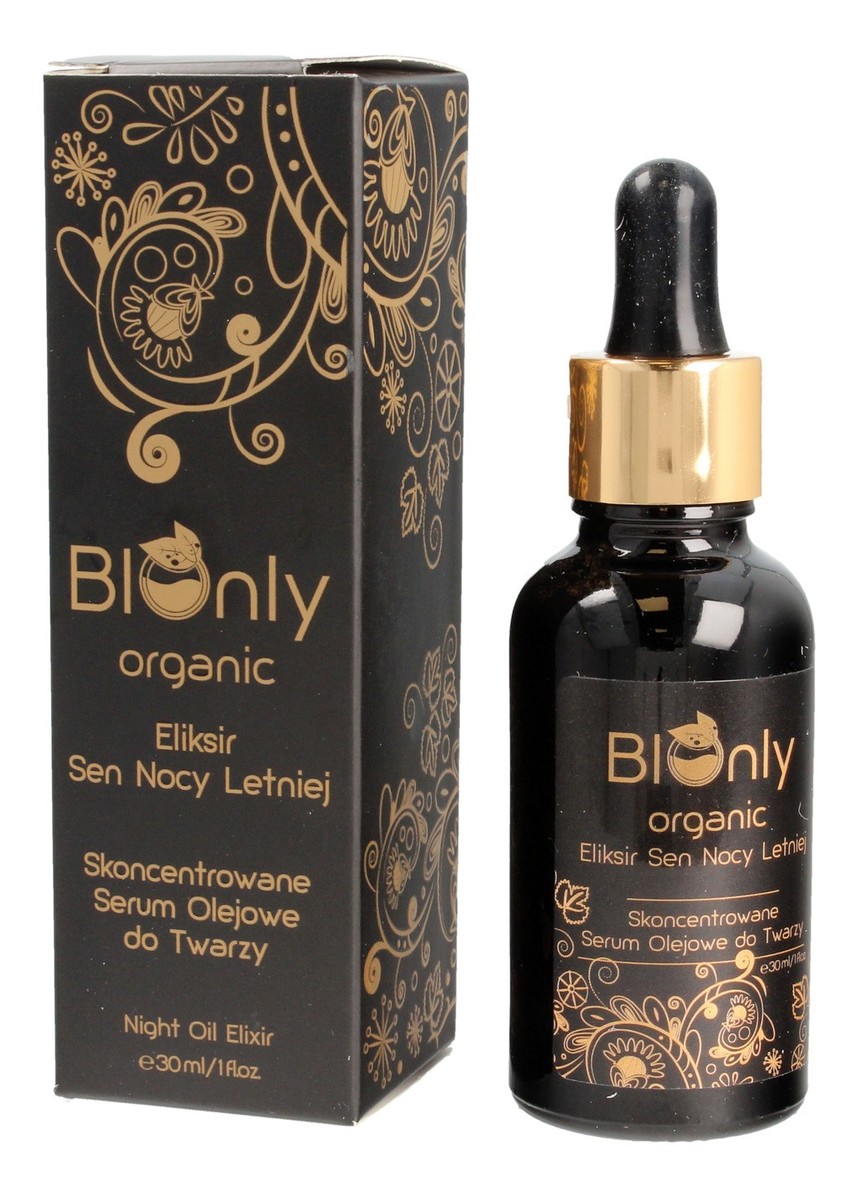 Eliksir Sen Nocy Letniej Skoncentrowane Serum olejowe do twarzy
