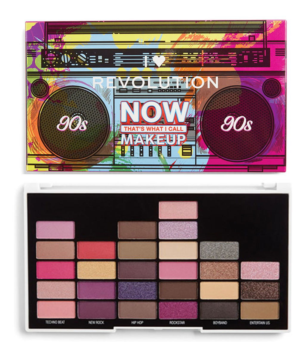 paleta 27 cieni do powiek Now That's What I Call Makeup 90s