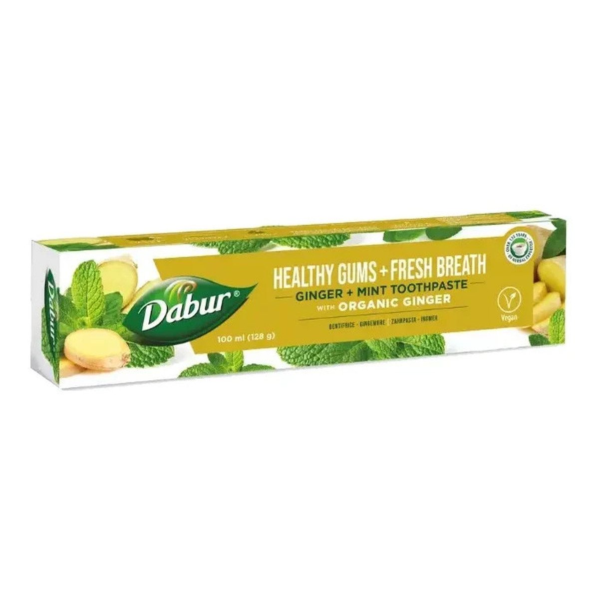 Dabur Pasta do zębów Dabur z Organicznym Imbirem i Mięta 100ml