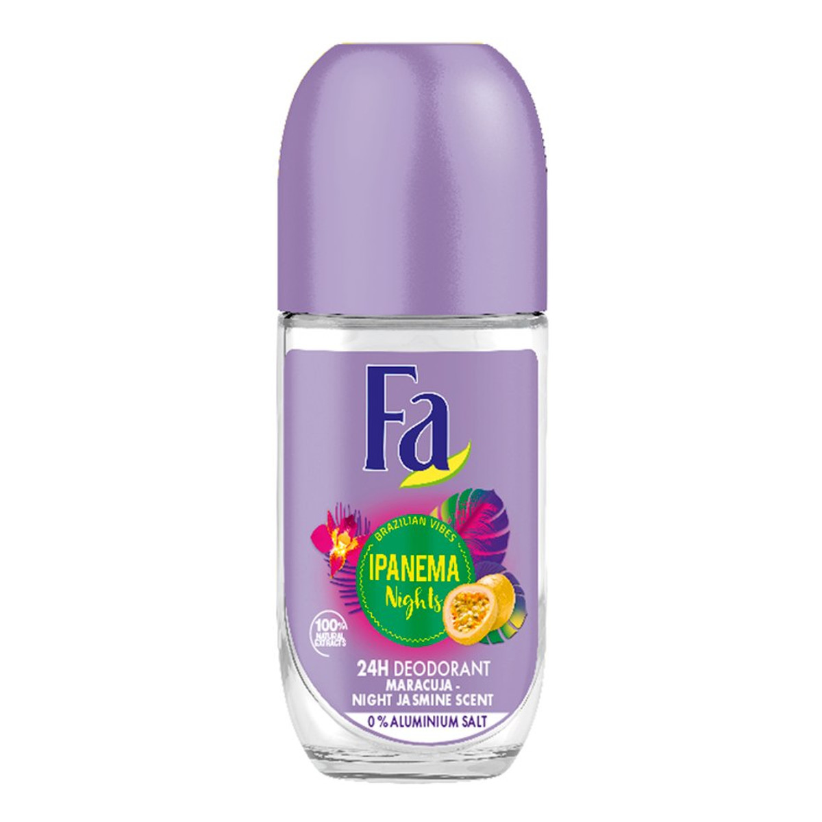 Fa Ipanema Nights dezodorant w kulce Maracuja Night Jasmine Scent 50ml