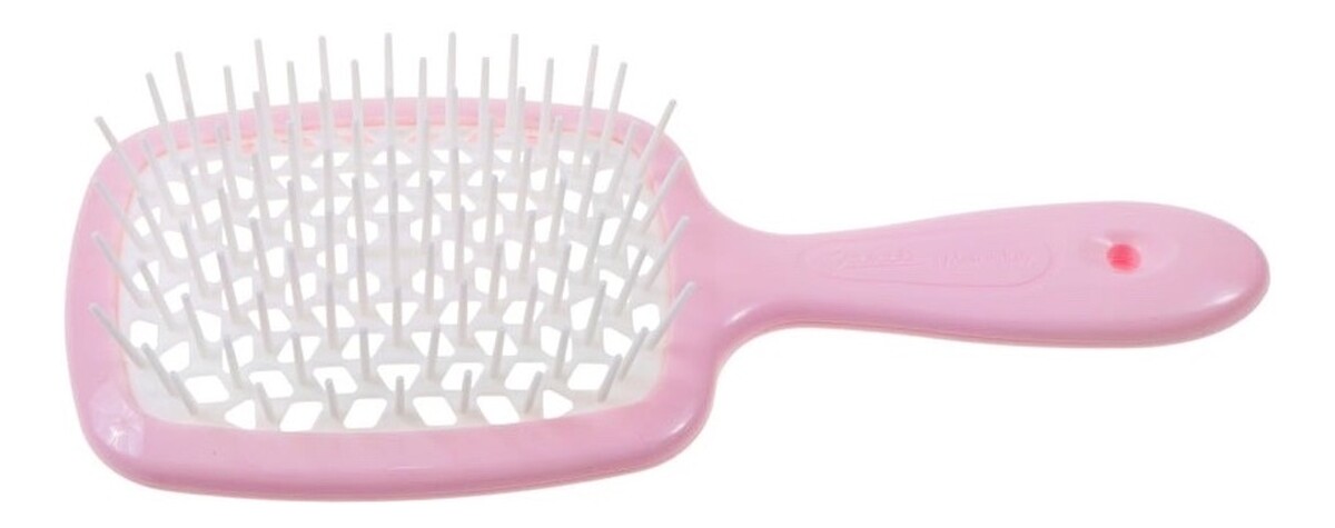 Superbrush szczotka fryzjerska do rozczesywania włosów jasny róż