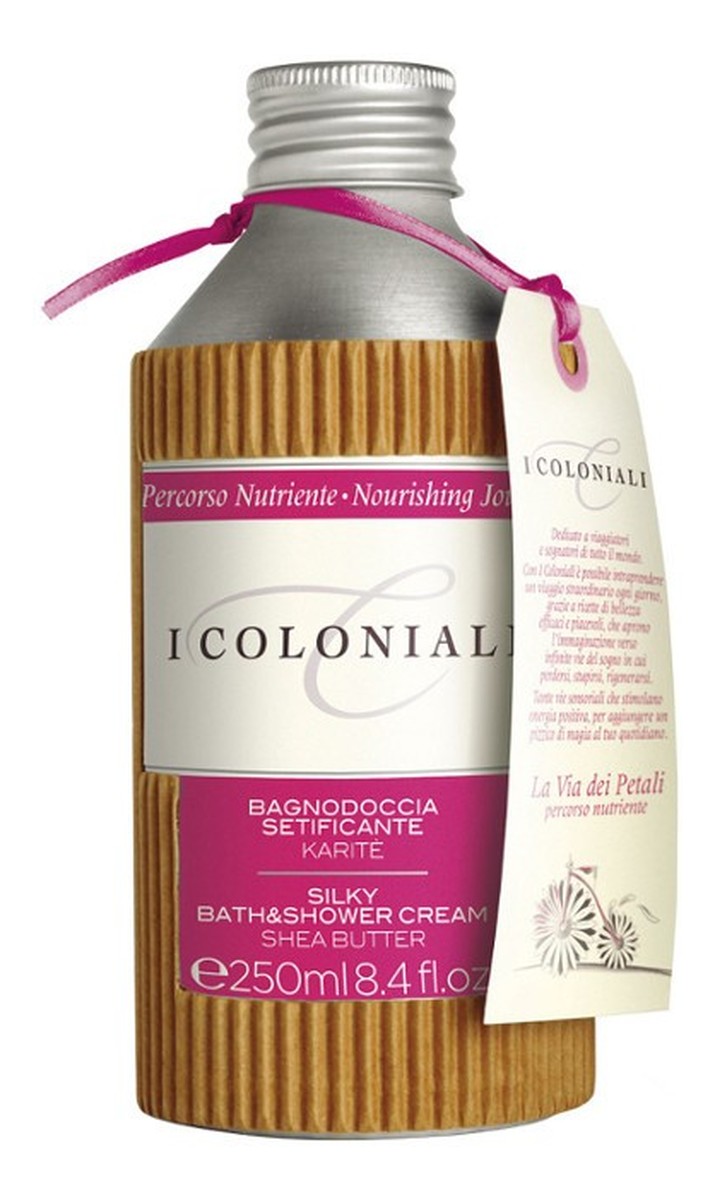 Płyn do kąpieli i pod prysznic z masłem karite