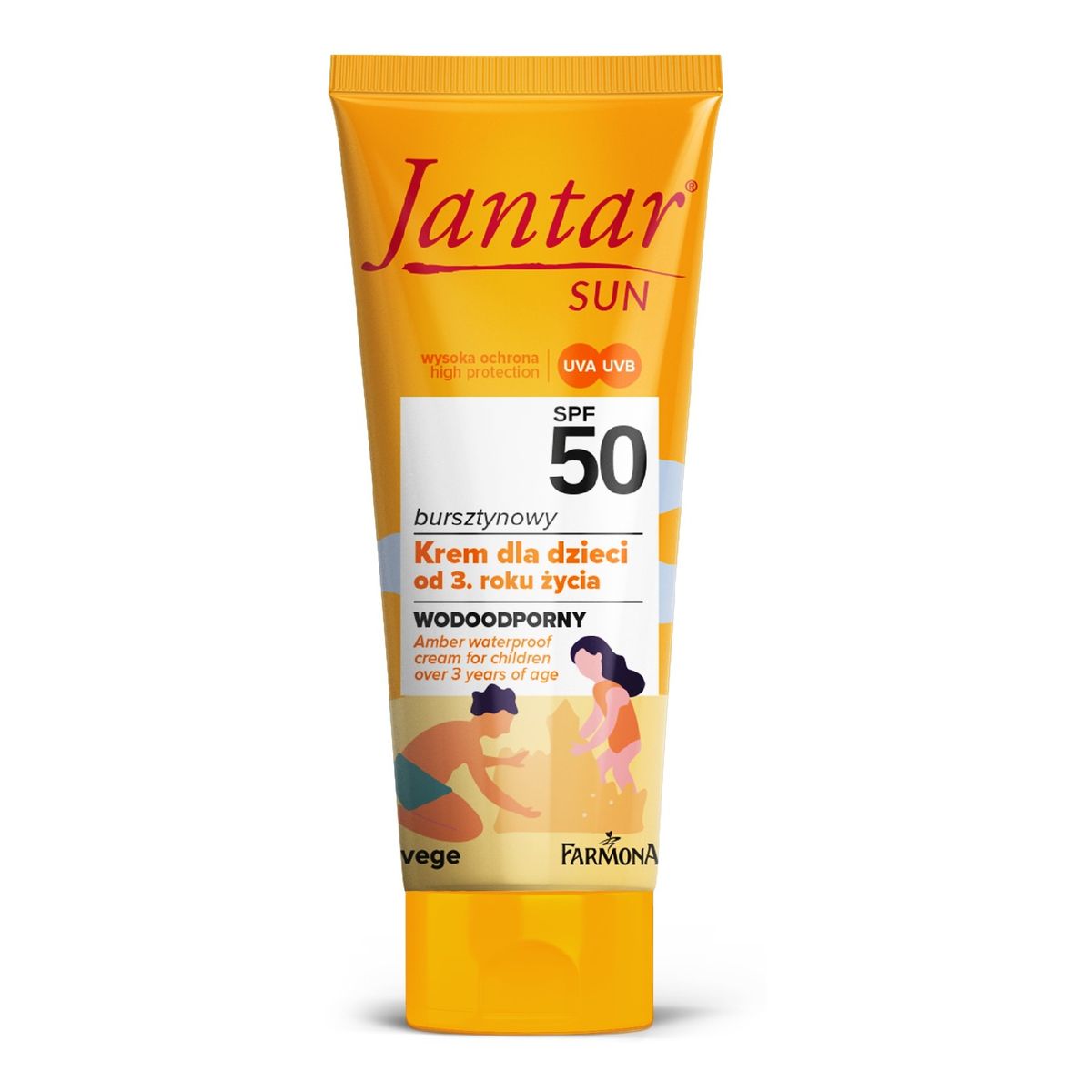 Farmona SUN Jantar Krem spf 50 dla dzieci (od 3 roku życia) 50 ml