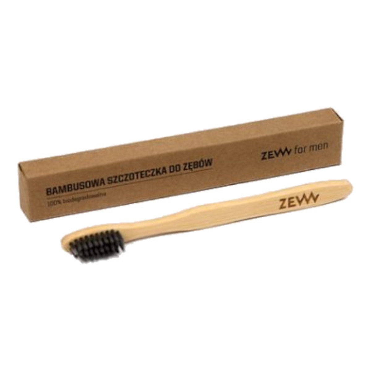 Zew For Men Bambusowa szczoteczka do zębów dla dzieci 100% biodegradowalna