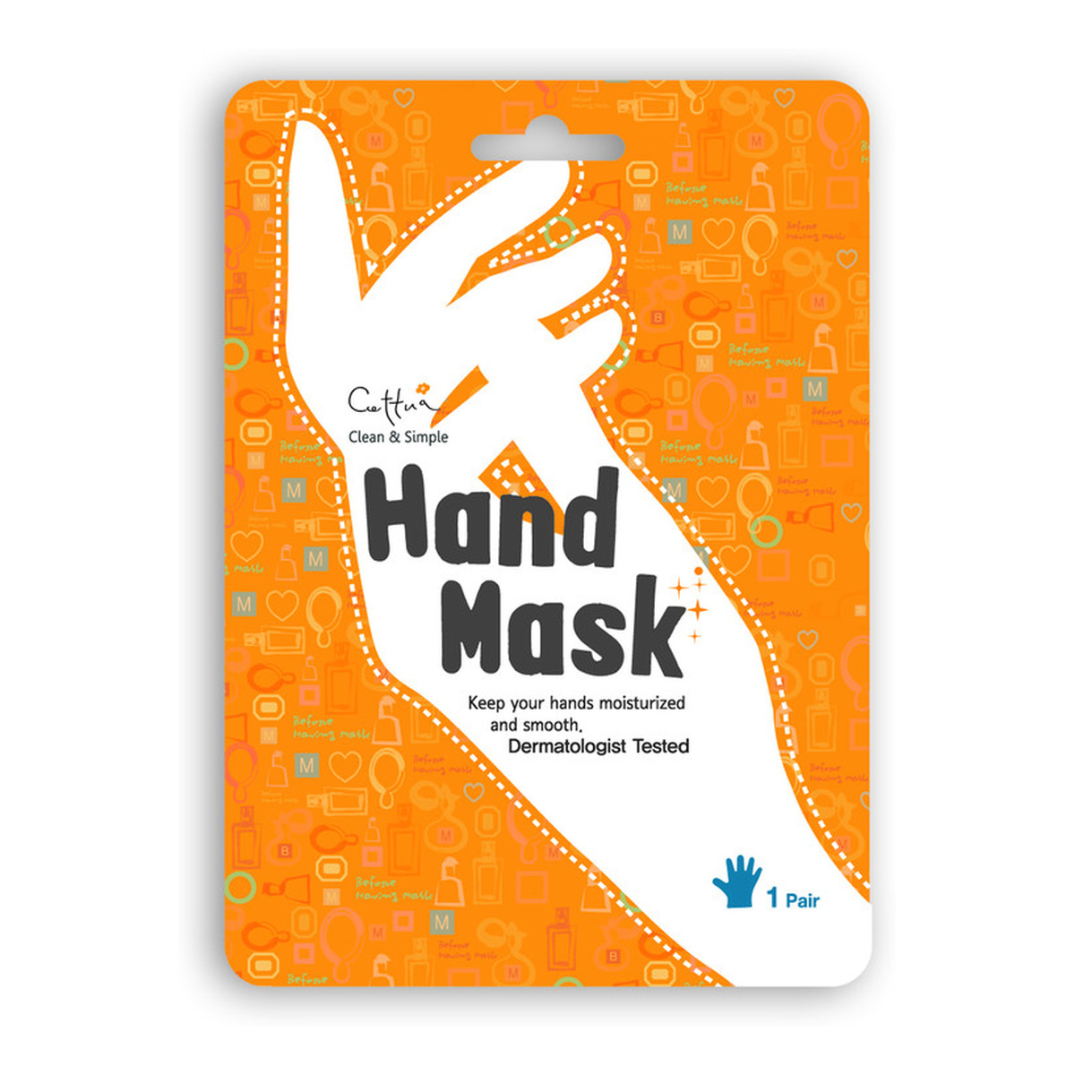 Cettua Hand Mask maska nawilżająca do suchych dłoni
