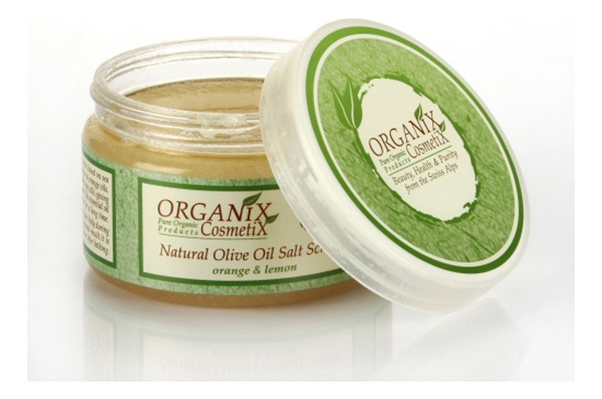 Organiczny scrub solny z oliwą z oliwek