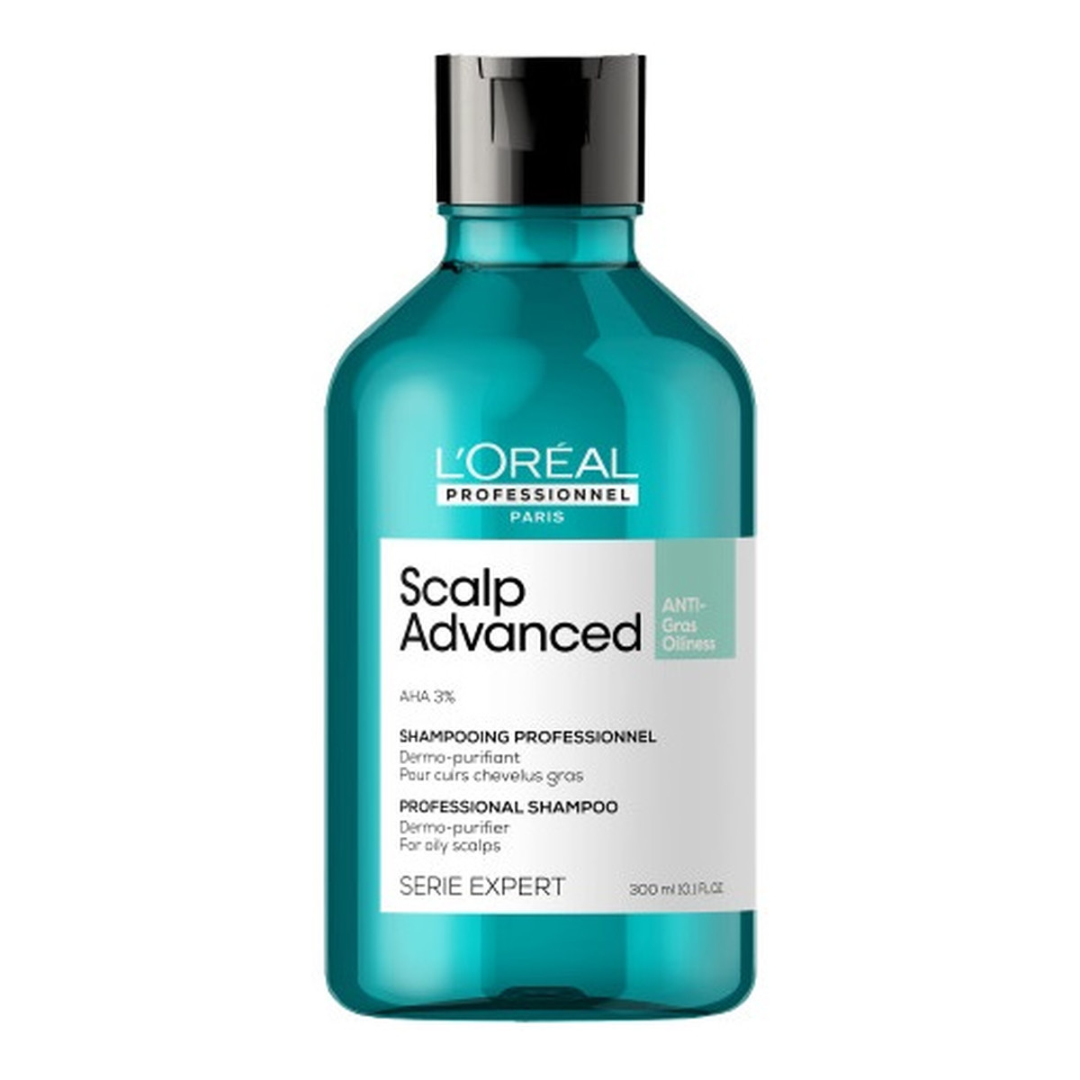 Loreal Serie expert scalp advanced shampoo oczyszczający szampon do przetłuszczającej się skóry głowy 300ml