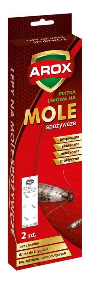 Płytka na mole spożywcze, 2 szt