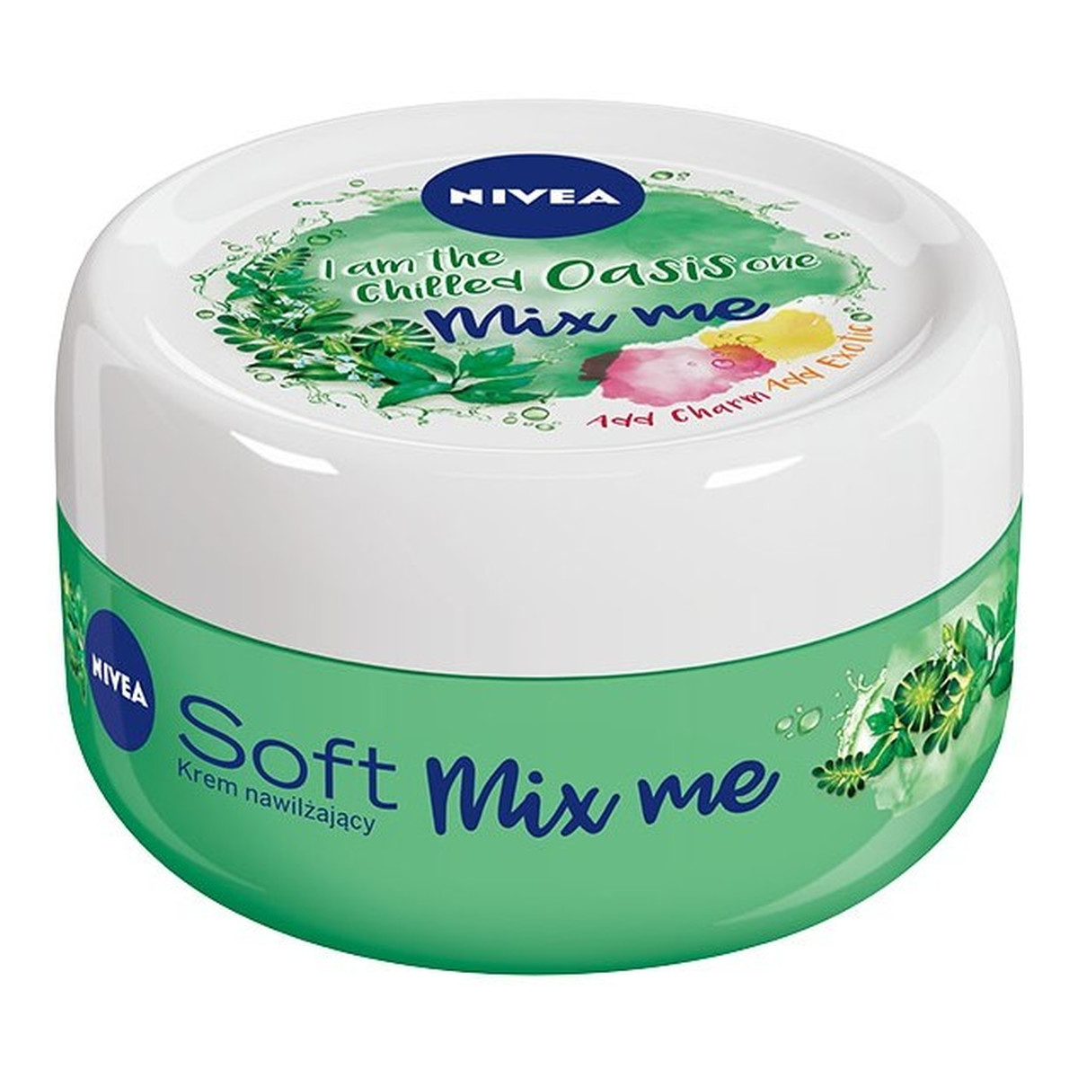 Nivea Soft Mix Me krem intensywnie nawilżający do twarzy i ciała I am the Chilled Oasis One 100ml