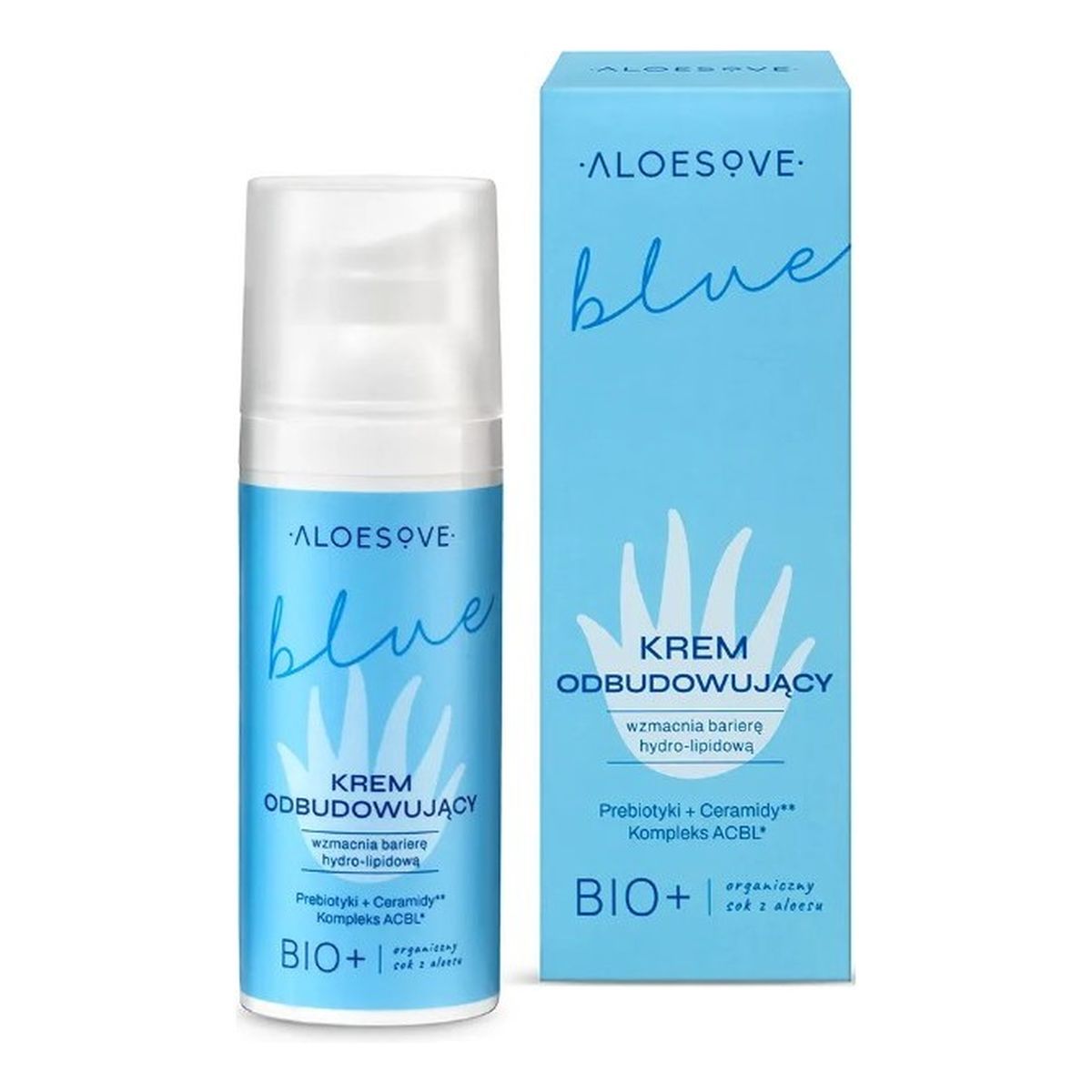 Aloesove Blue Odbudowujący krem do twarzy 50ml