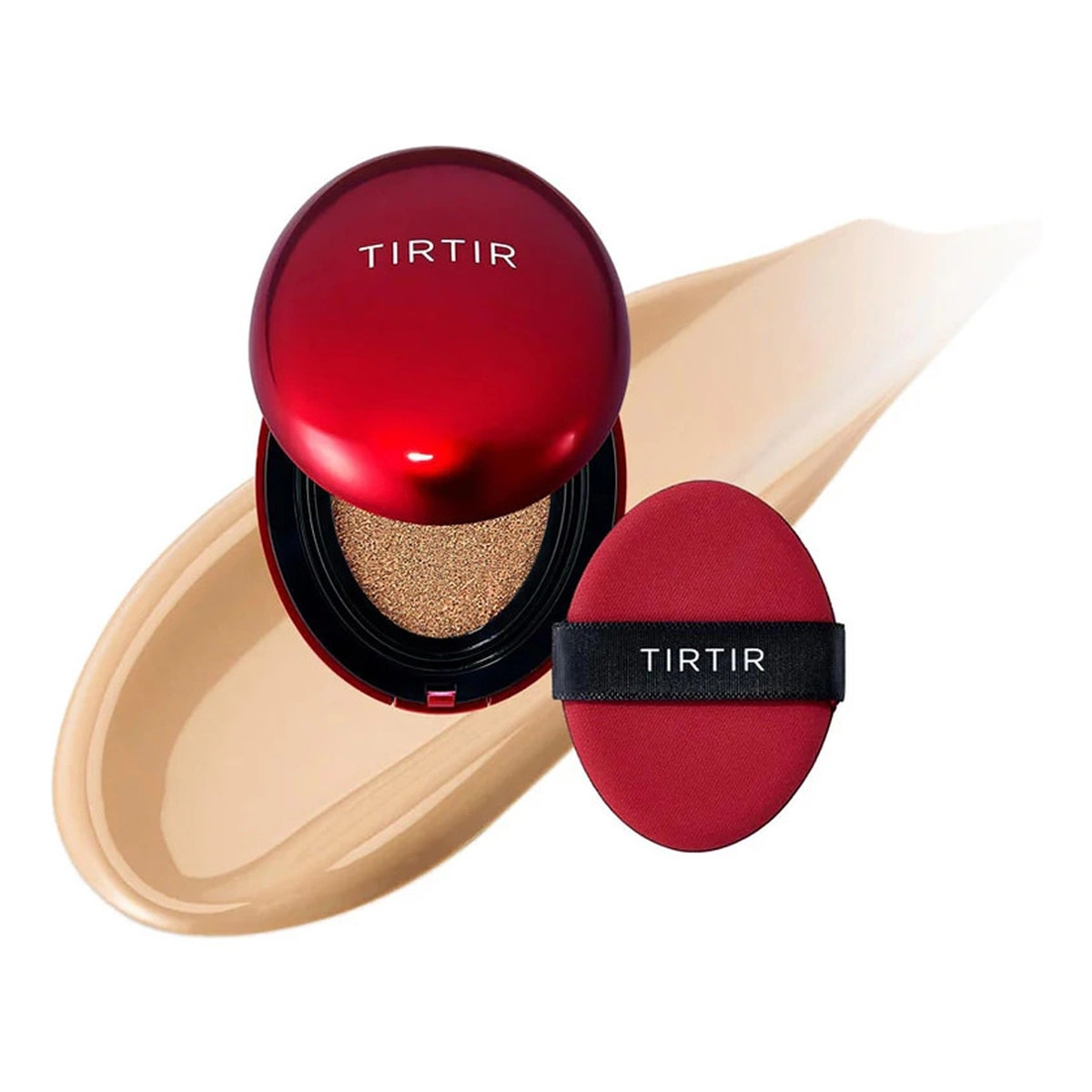 TirTir Mask Fit Red Cushion SPF 40 PA++ Długotrwały podkład od twarzy w poduszce Mini 4.5g