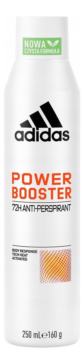 Power booster antyperspirant spray