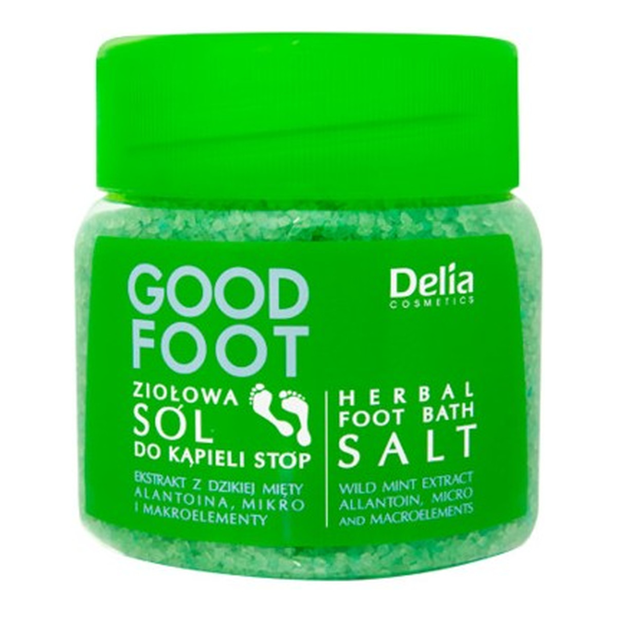 Delia Good Foot Ziołowa Sól Do Kąpieli Stóp 570g