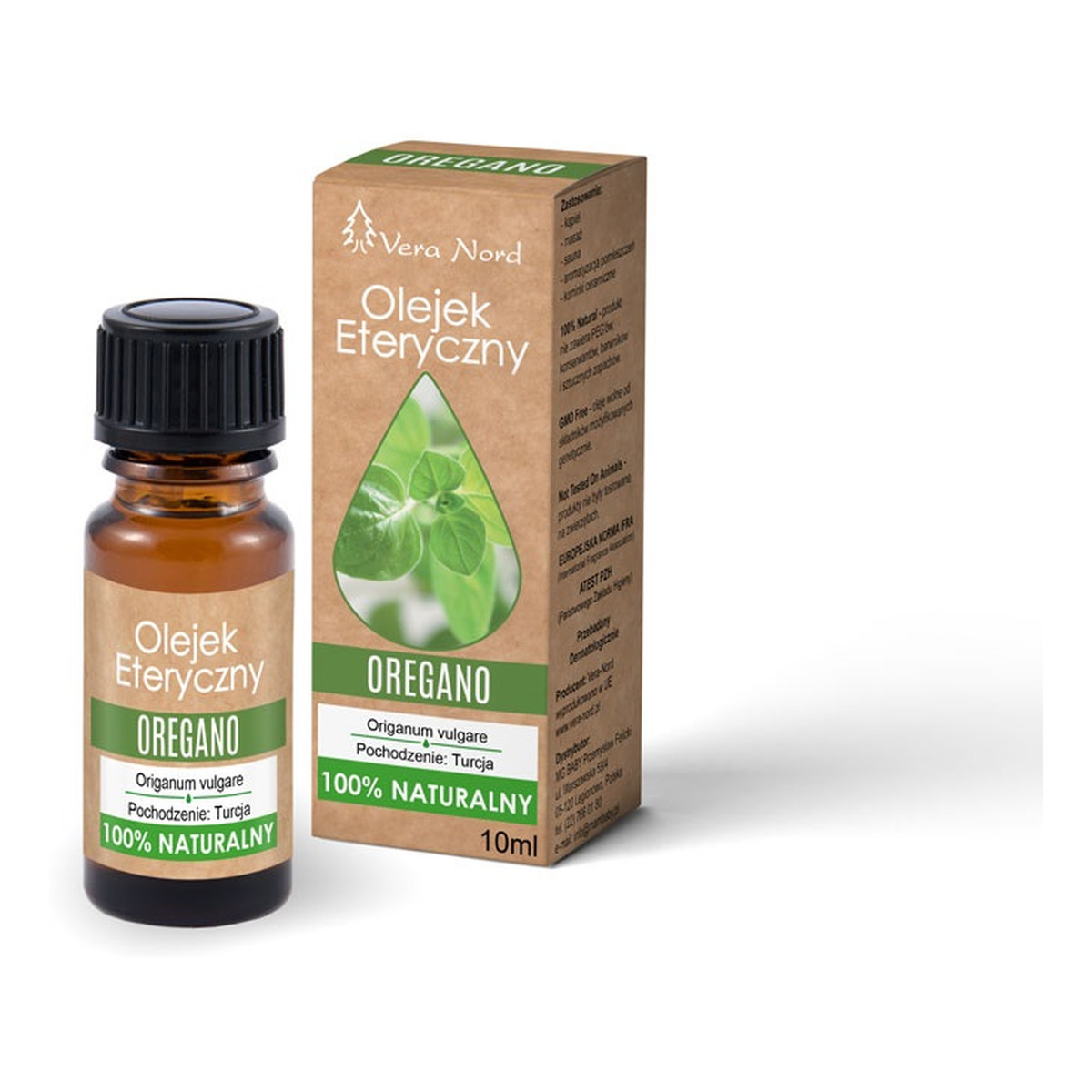 Vera Nord Naturalny Olejek eteryczny oregano 10ml
