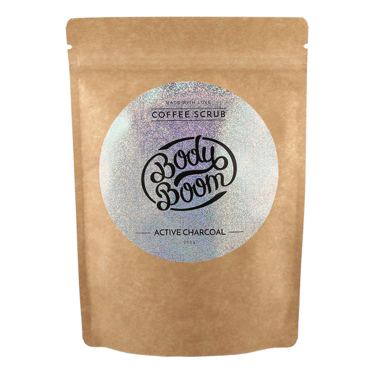 Body Boom Magiczny Węgiel Peeling kawowy z aktywnym węglem 200g