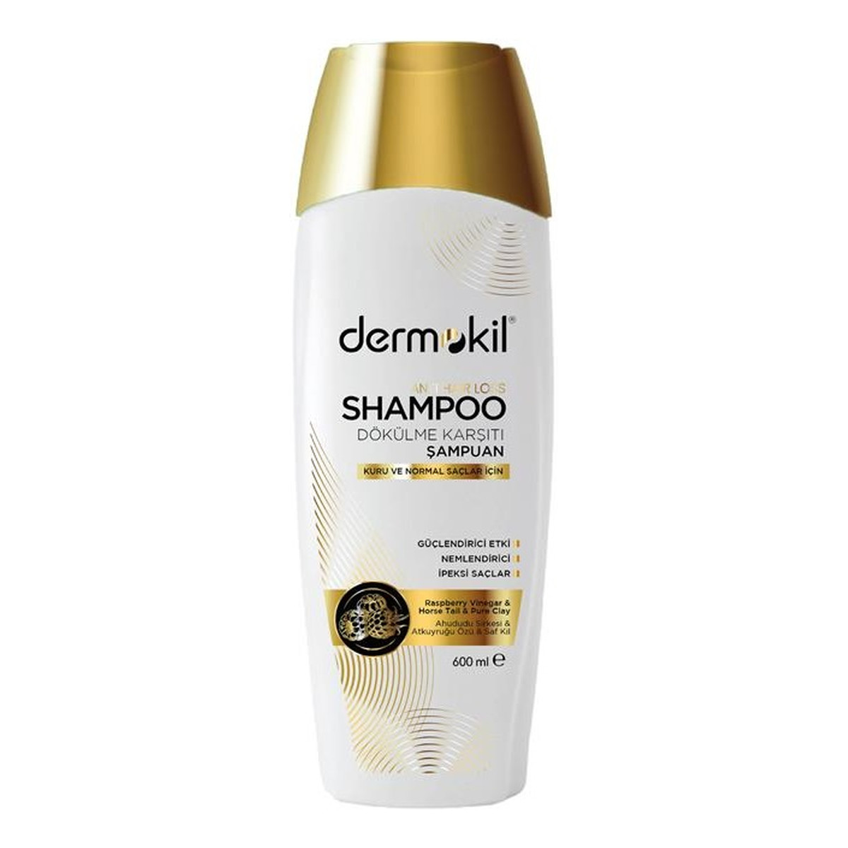 Dermokil Anti hair loss shampoo szampon przeciw wypadaniu włosów 600ml