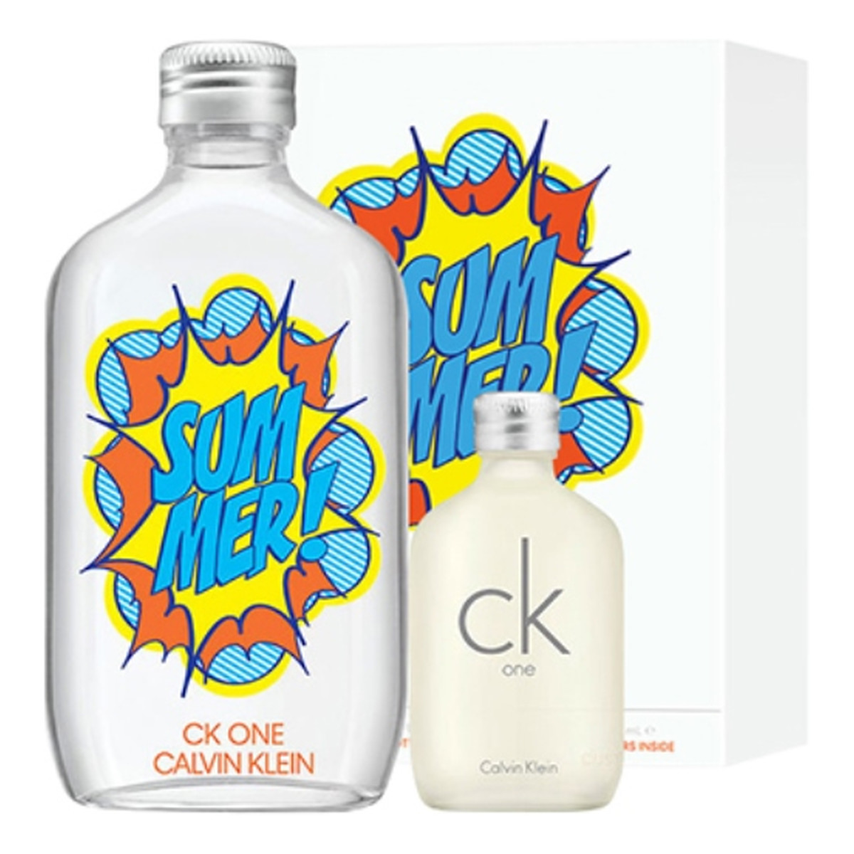 Calvin Klein CK One Summer 2019 Zestaw woda toaletowa spray 100ml + ck one woda toaletowa spray 15ml