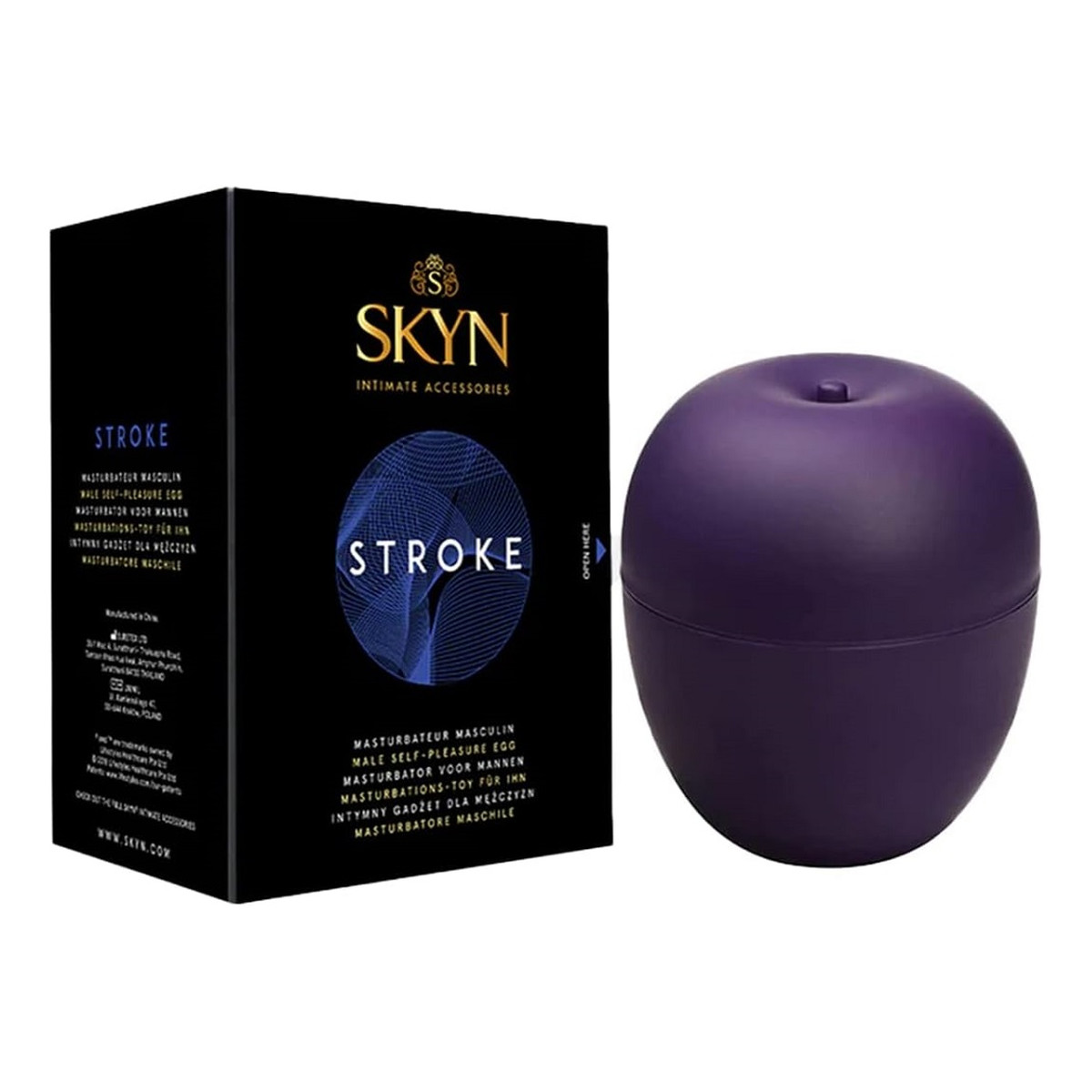 Skyn Stroke egg masturbator dla mężczyzn
