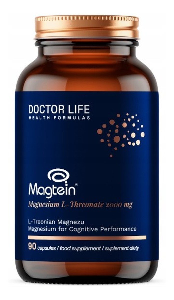 Magnesium L-Threonate suplement diety 90 kapsułek