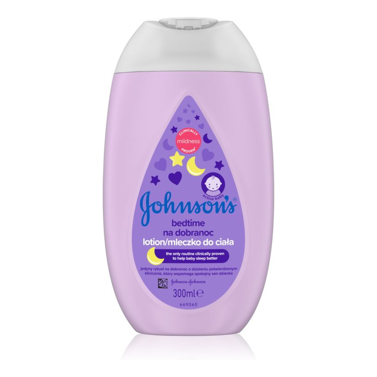 Johnson & Johnson Baby Bedtime mleczko do ciała dla dzieci 300ml