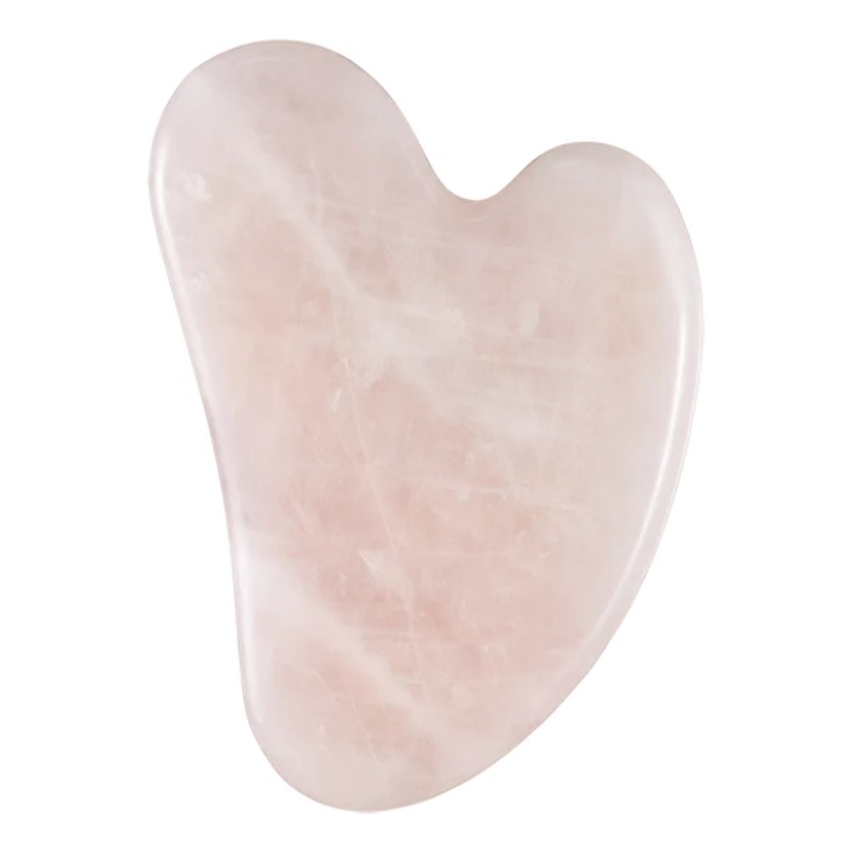 Glov Quartz Gua Sha Pink kamień do masażu twarzy z kwarcu Różowy