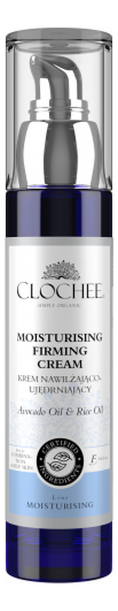 krem nawilżająco-ujędrniający Avocado Oil & Rice Oil