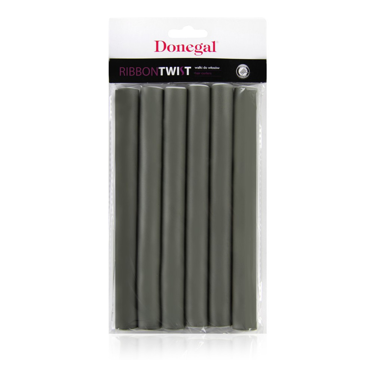 Donegal Wałki Do Włosów Ribbon Twist 6 Sztuk 5005