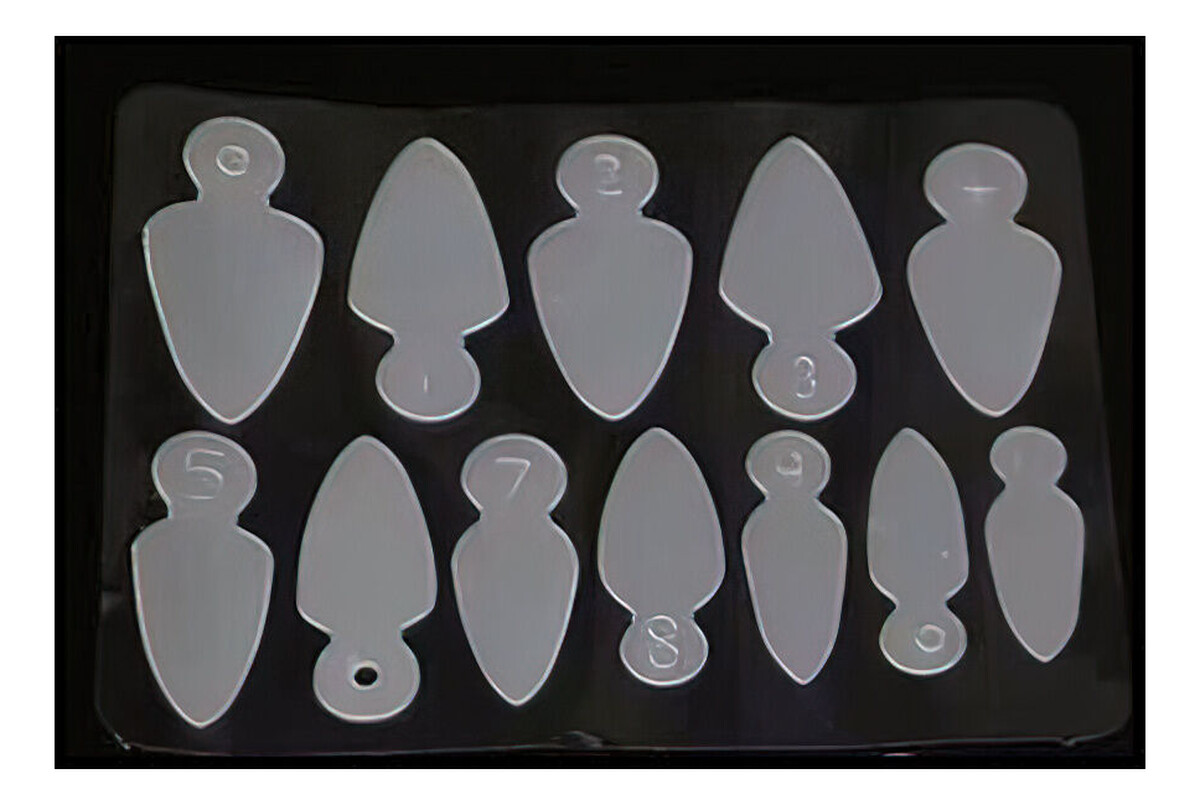 Silikonowe foremki do french na dualform d 12szt