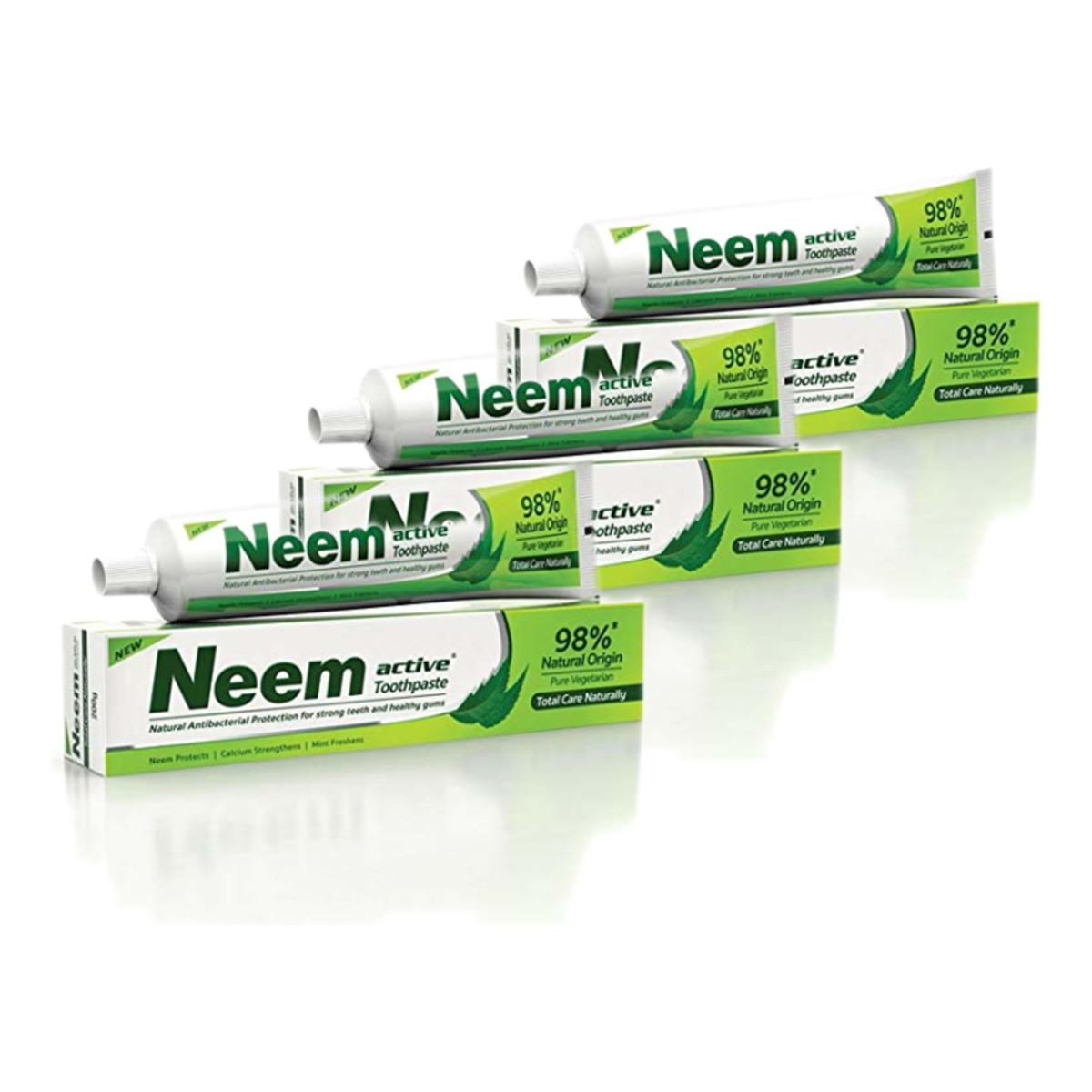 Neem Active Pasta ziołowa do zębów 3x200g