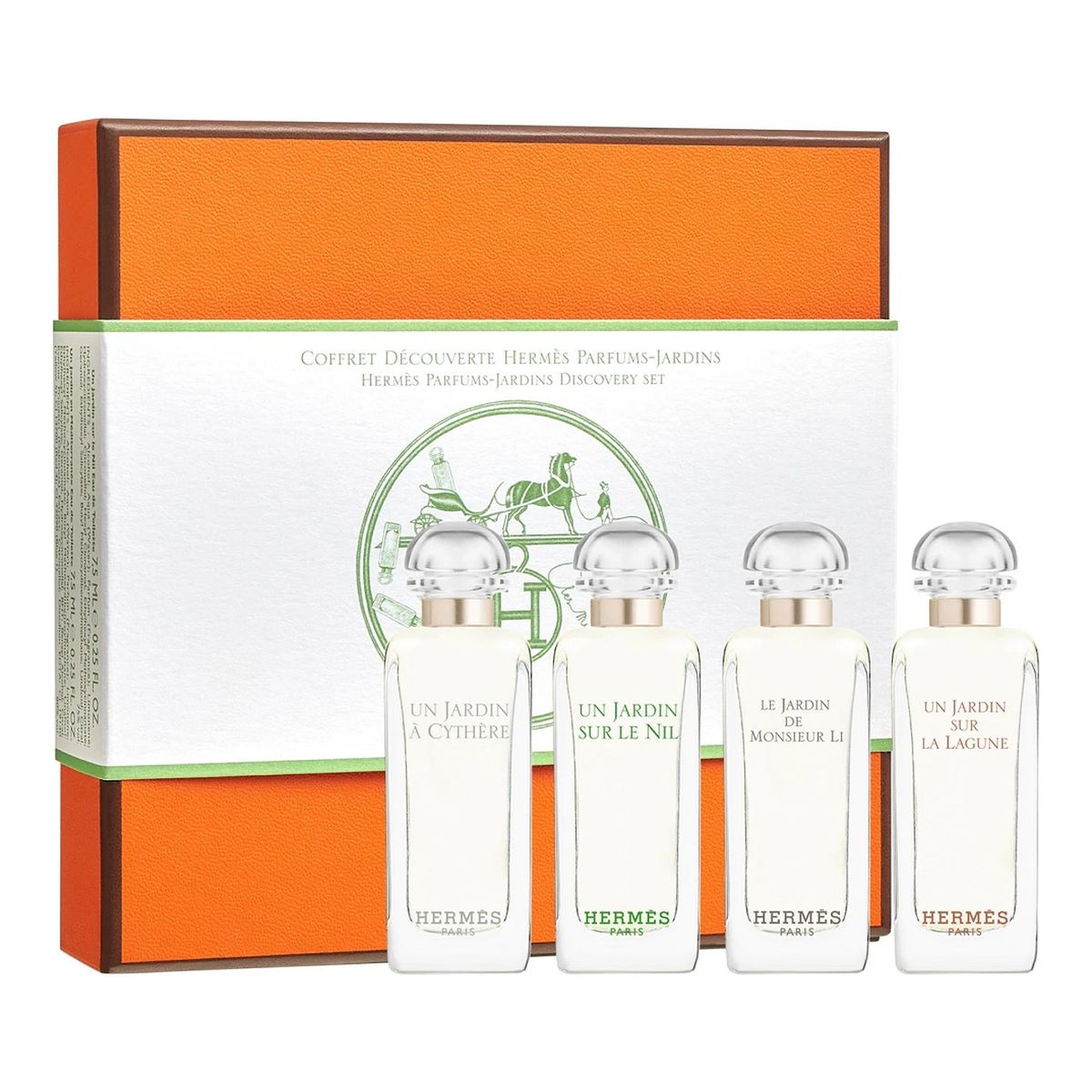 Hermes Parfums-Jardins Discovery Set Zestaw wód toaletowych 4x7.5ml