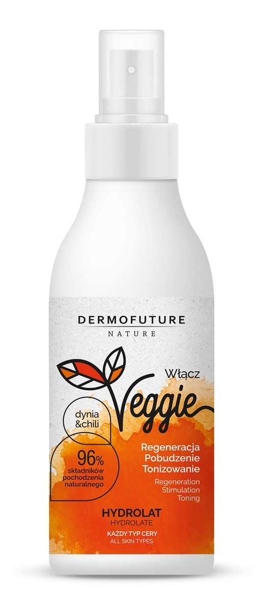 Veggie hydrolate hydrolat do twarzy każdy typ cery dynia & chili