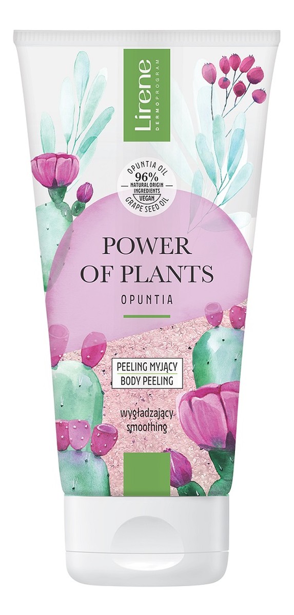 Power of plants wygładzający peeling myjący opuncja