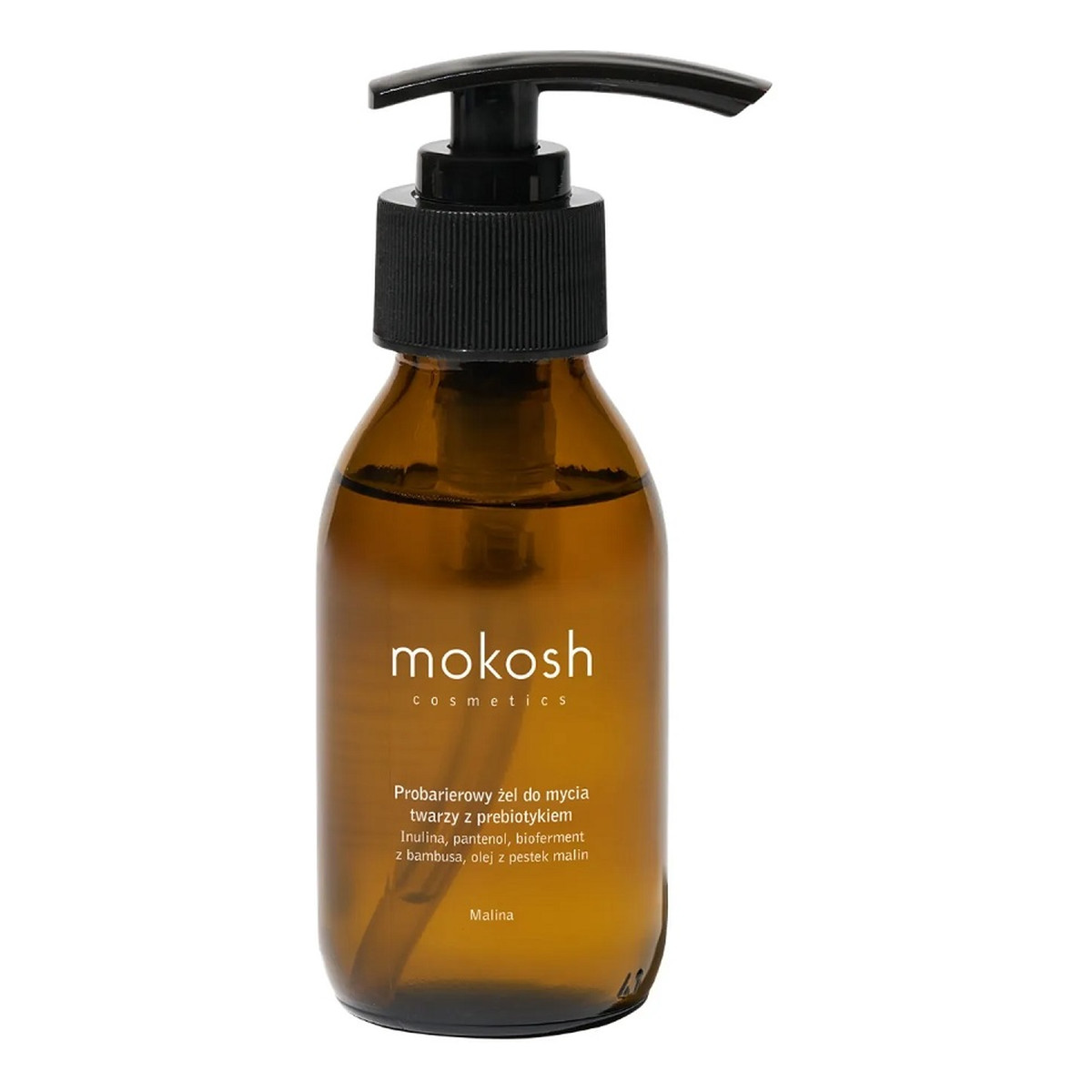 Mokosh Probarierowy żel do mycia twarzy z prebiotykiem Malina 90ml