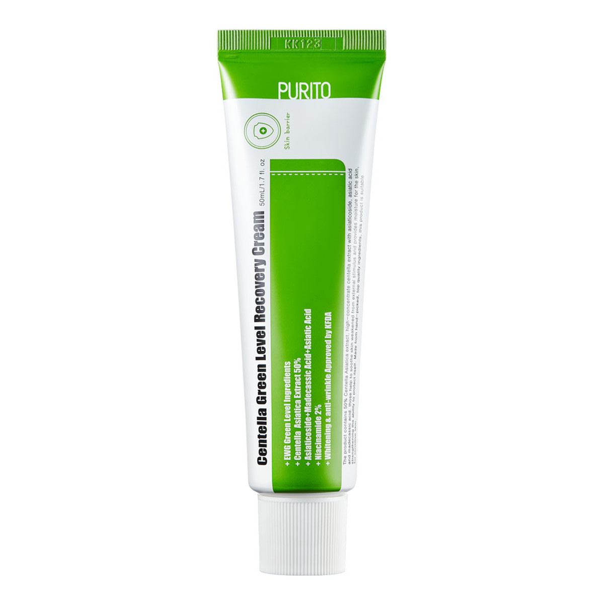 Purito Centella Green Level Recovery Cream regenerujący Krem na bazie wąkroty azjatyckiej 50ml