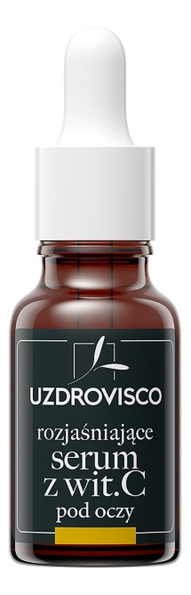 Rozjaśniające serum z witaminą C pod oczy bezwodne