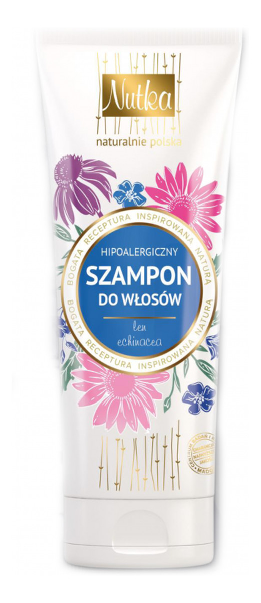 Hipoalergiczny szampon do włosów len