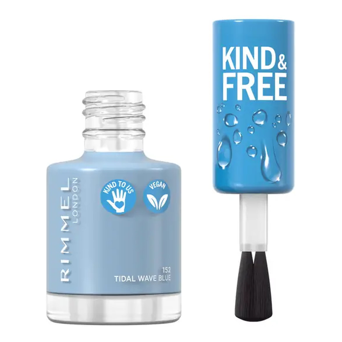 Rimmel Kind & Free Wegański lakier do paznokci 8ml