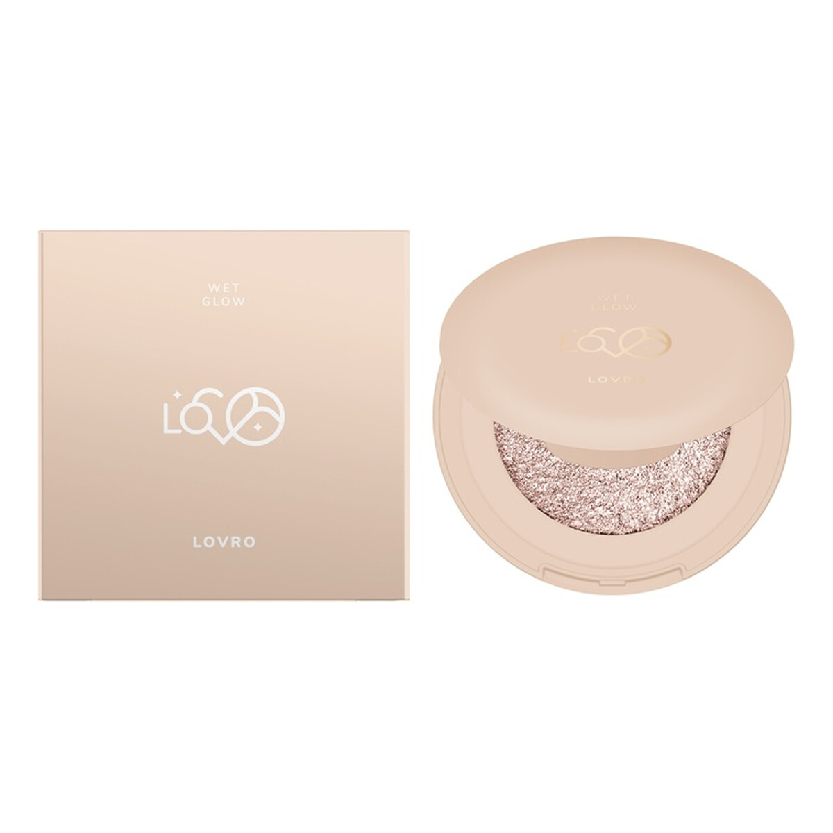 Lovro Wet Glow Multifunkcyjny rozświetlacz do oczu twarzy i ciała 4.5g