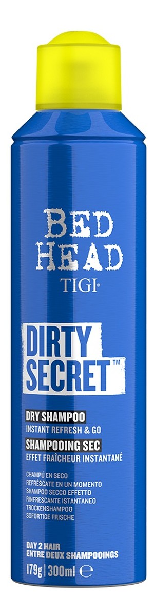 Bed head dirty secret dry shampoo suchy szampon z odświeżającą formułą do każdego rodzaju włosów