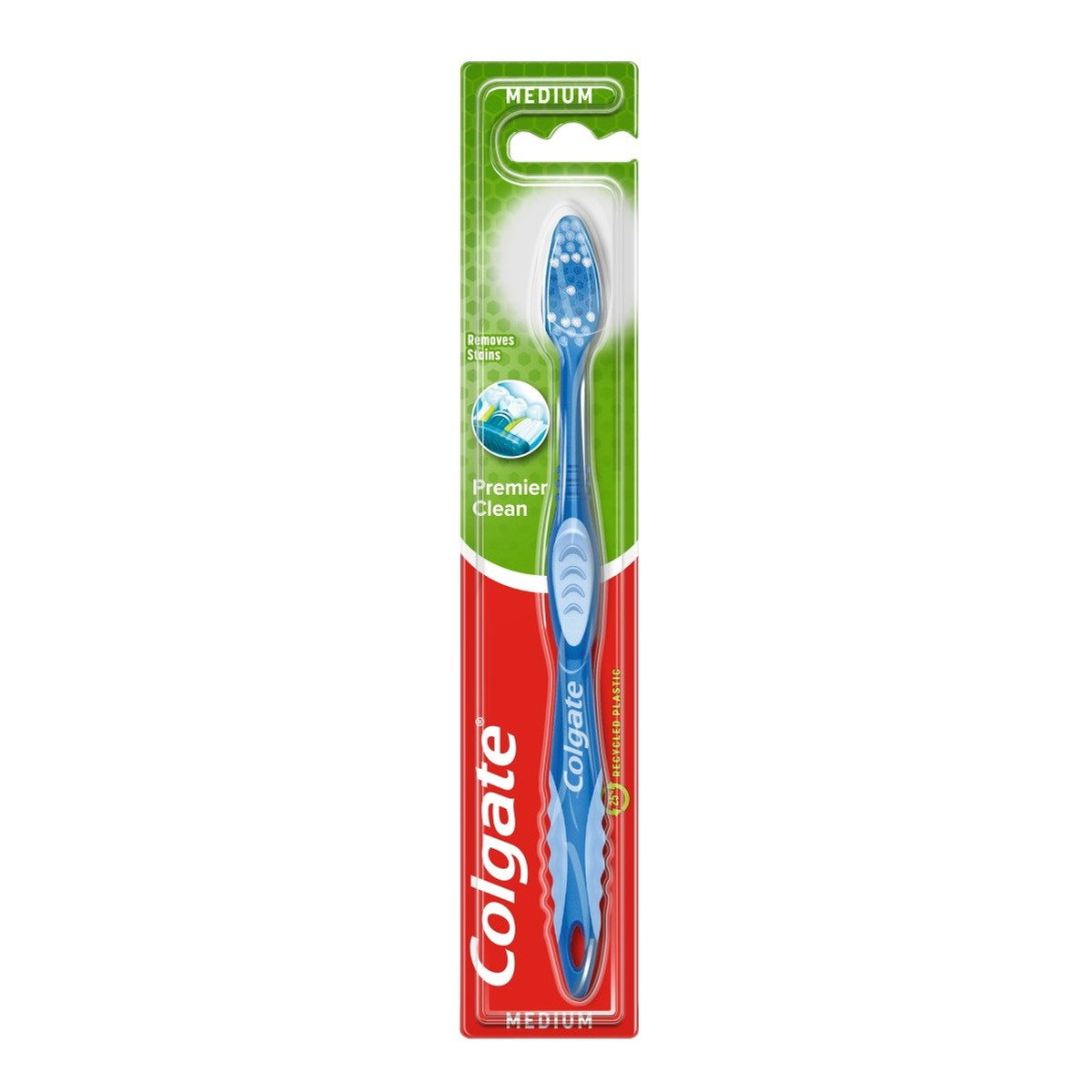 Colgate Szczoteczka do zębów premier clean-medium (średnia) 1szt