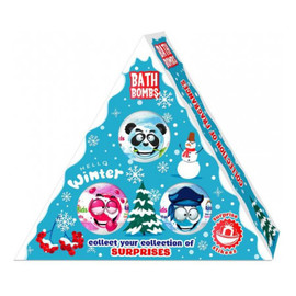 Winter Bath bombs set "Winter Assortment" 3×100g