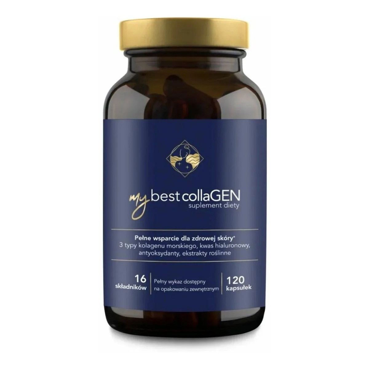 MyBestPharm Mybestcollagen suplement diety 120 kapsułek