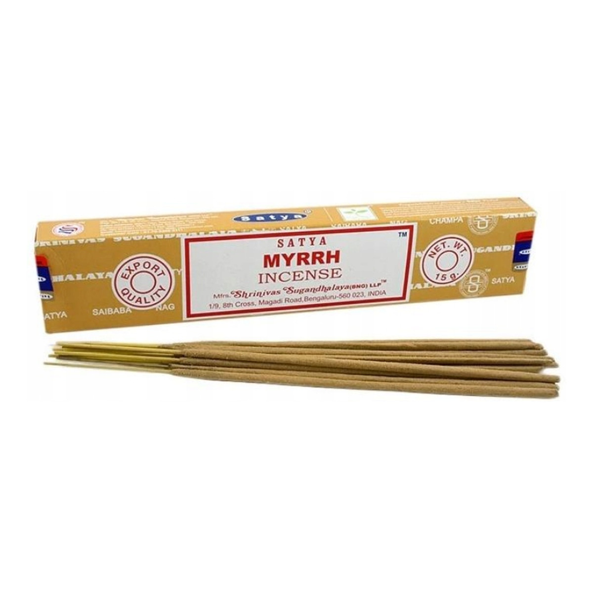 Satya Kadzidełka Myrrh Incense by Satya 15g